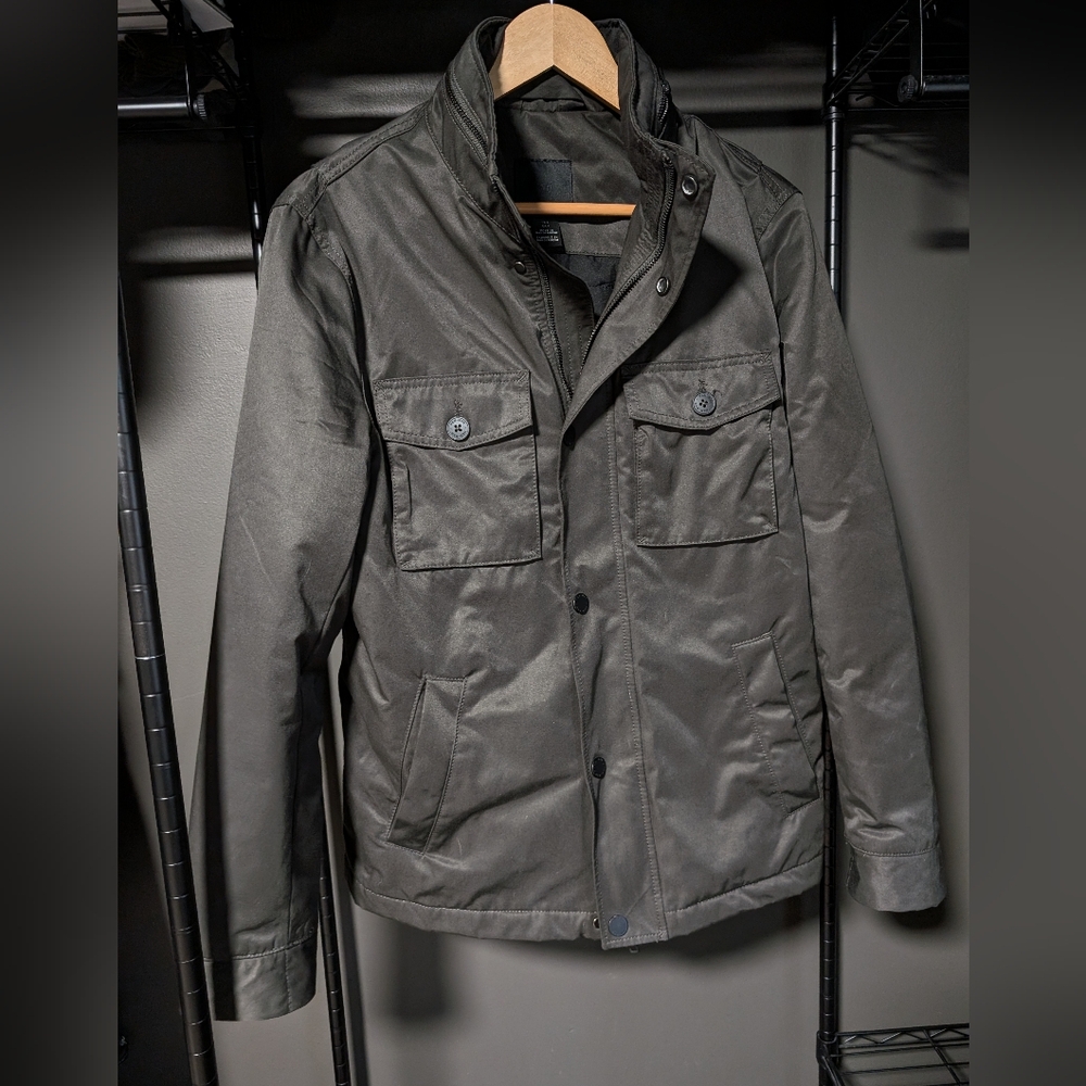 H&M Dark Gray Military Jacket